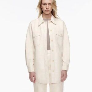 Aritzia Wilfred THE GANNA Shirt Jacket - Vegan Leather